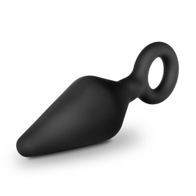 Anal Adventures Platinum Silicone Anal Loop Plug Small – Silicone Butt Plug
