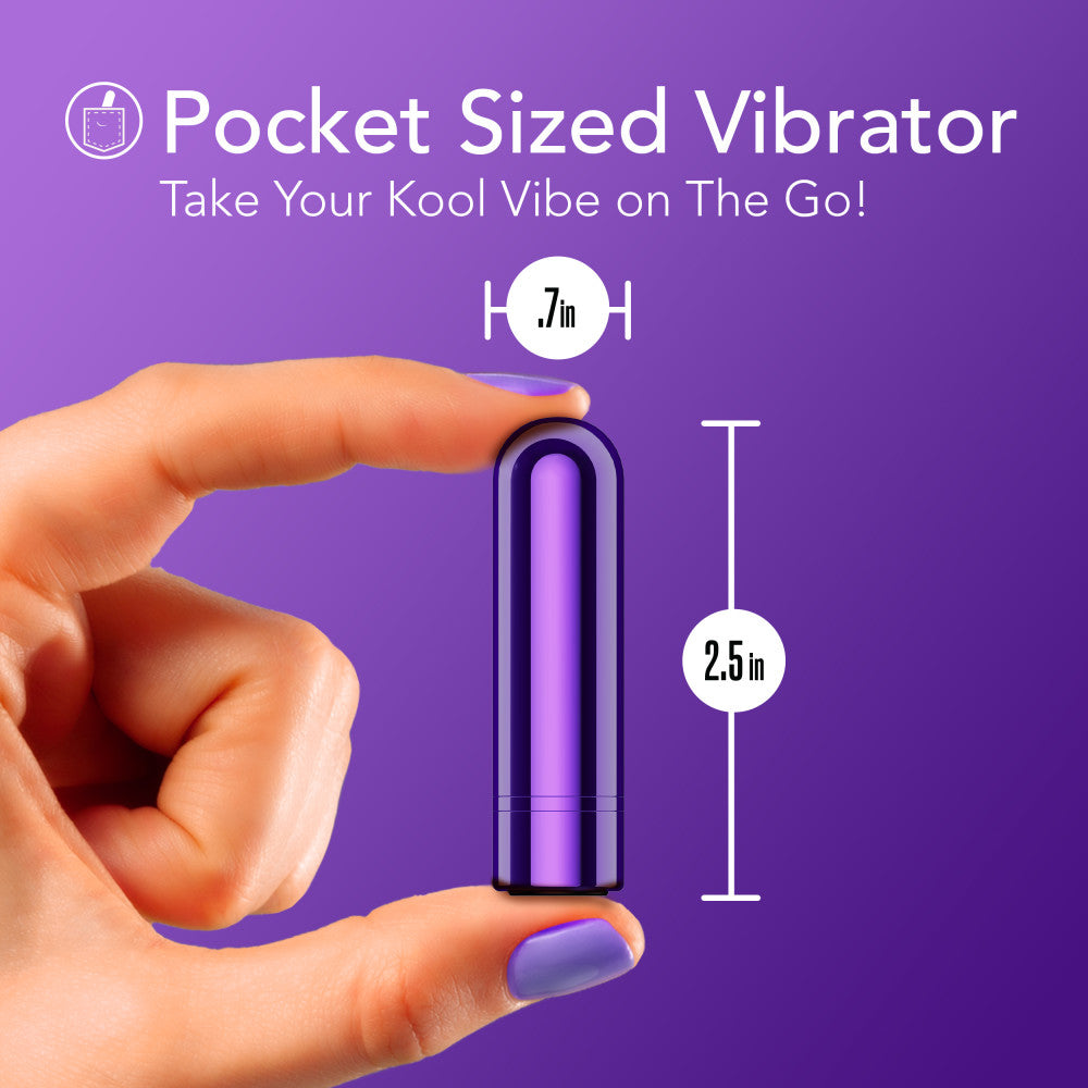 Kool Vibes Mini Bullet Vibrator Grape