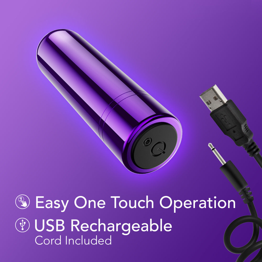 Kool Vibes Mini Bullet Vibrator Grape