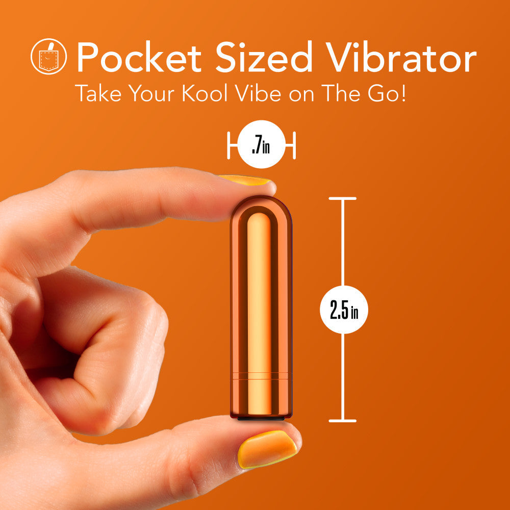 Kool Vibes Mini Bullet in Tangerine Orange