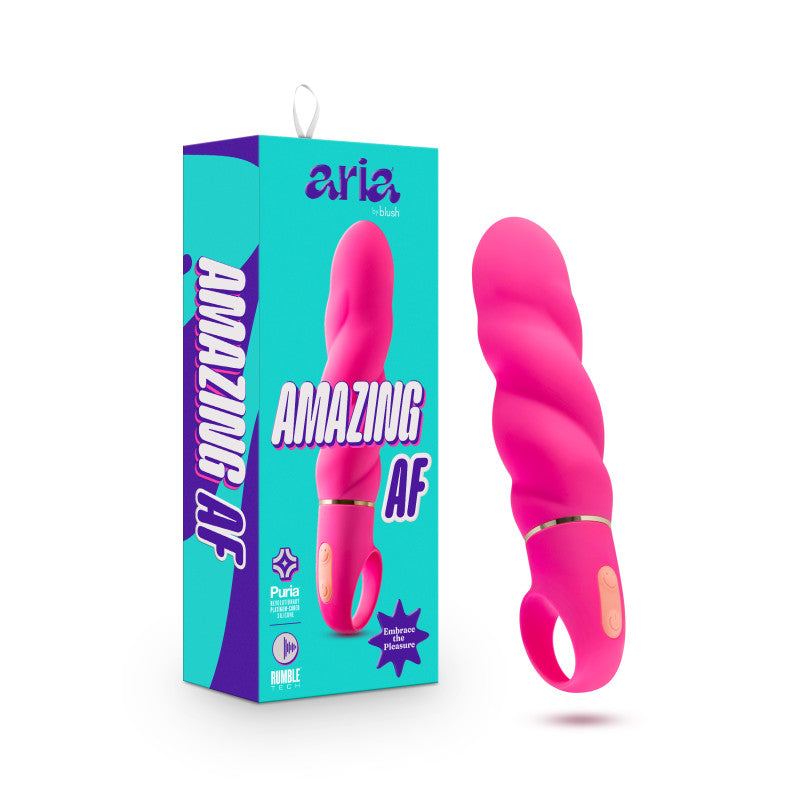 Aria Amazing Af Fuschia 15.9 Cm Vibrator