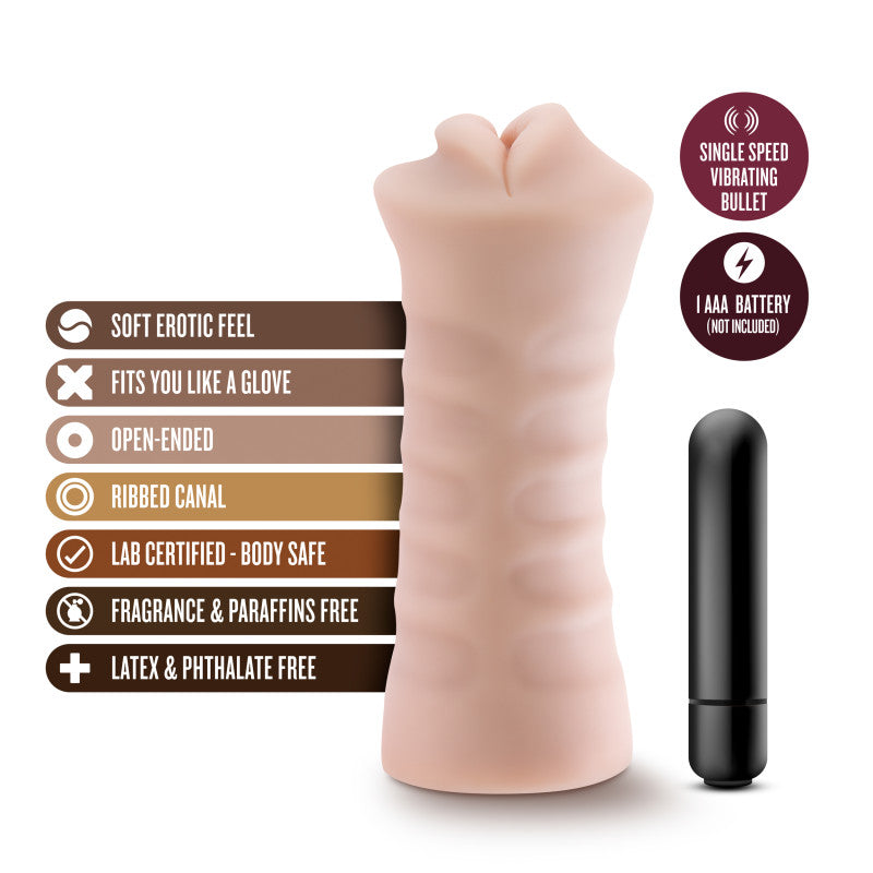 M For Men Skye Vibrating Mouth Stroker