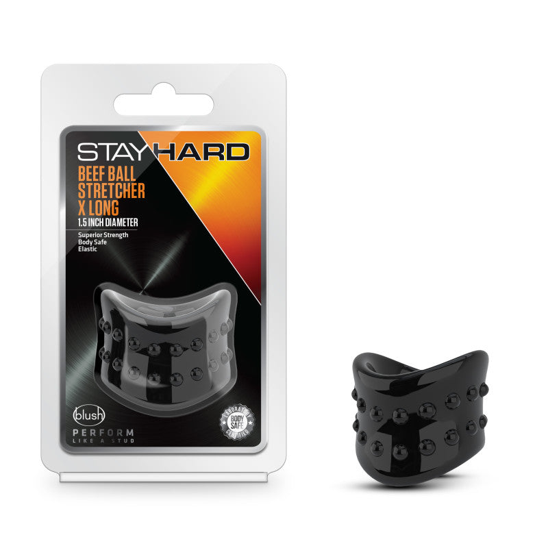 Stay Hard Beef Ball Stretcher X Long – Soft and Strong Ball Stretcher Ring