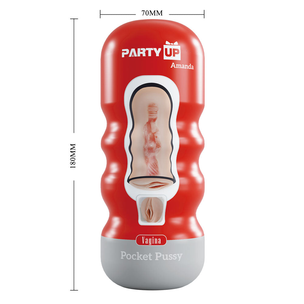 Party Up Amanda – Vagina Stroker Pocket Pussy