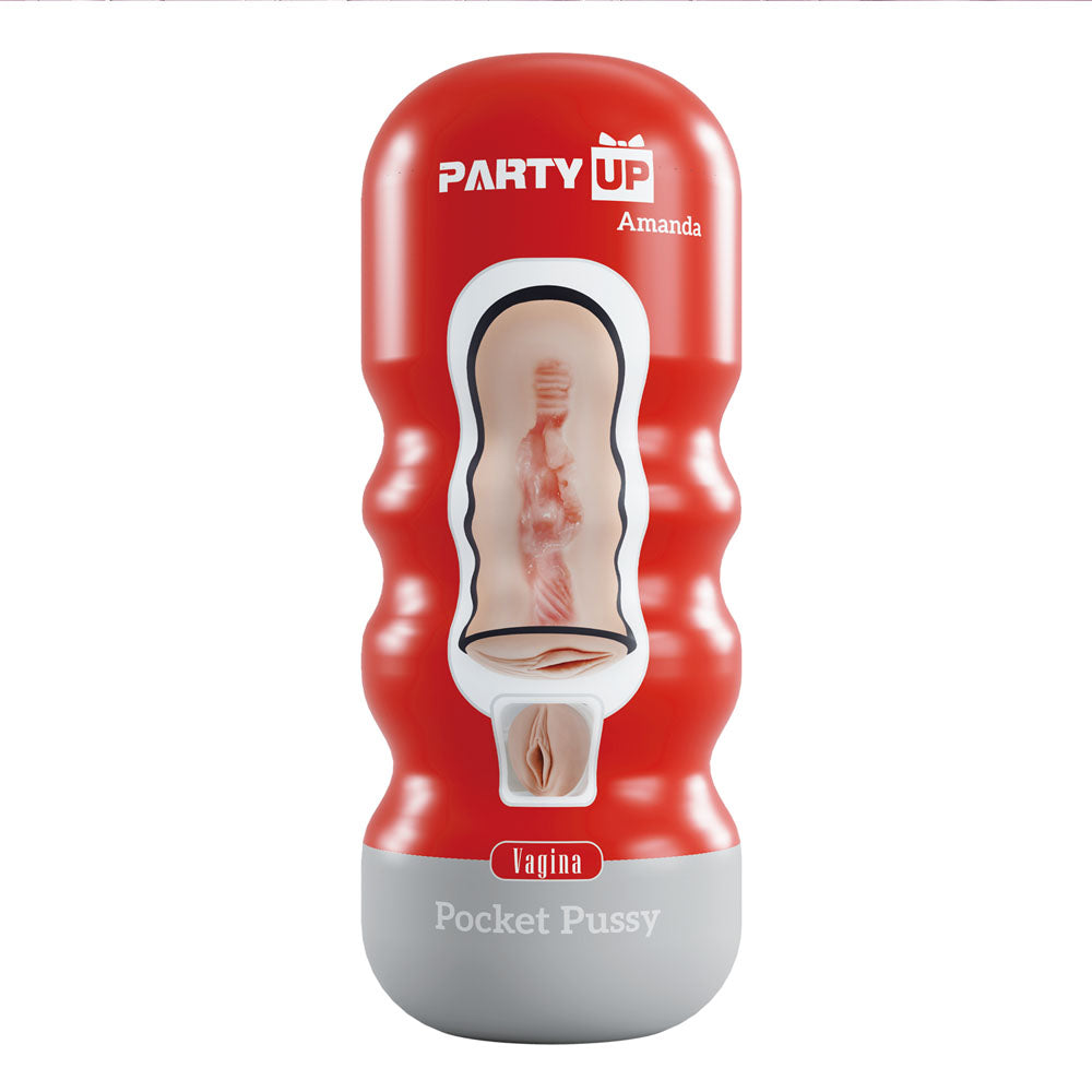 Party Up Amanda – Vagina Stroker Pocket Pussy