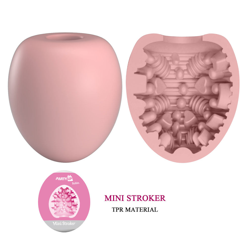 Party Up Robin Mini (Black) – Mini Stroker