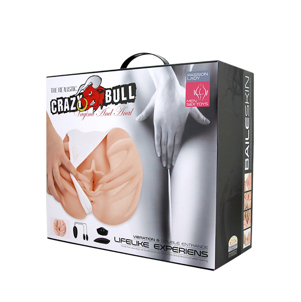 Crazy Bull Vibrating Spread Torso – Vibrating Masturbator