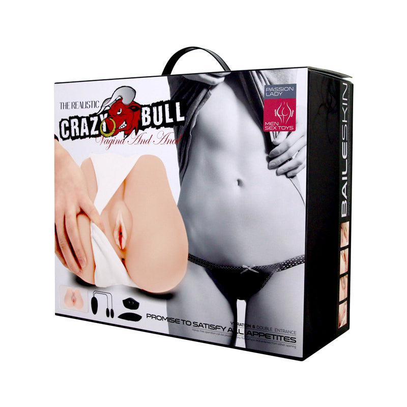 Crazy Bull Vibrating Missionary Torso – Vibrating Masturbator
