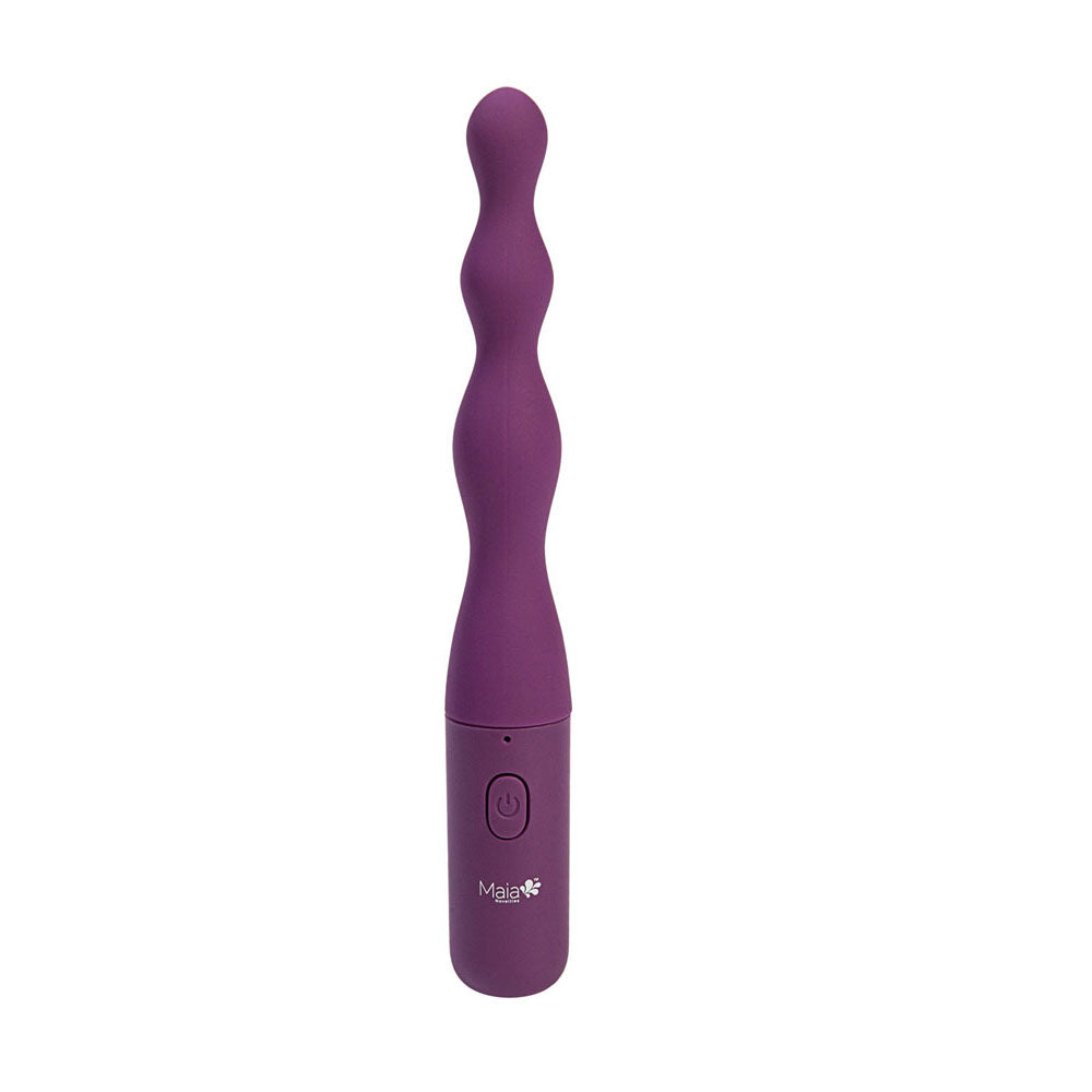 Maia Dani 17.8 Centimeter Beaded Vibrator