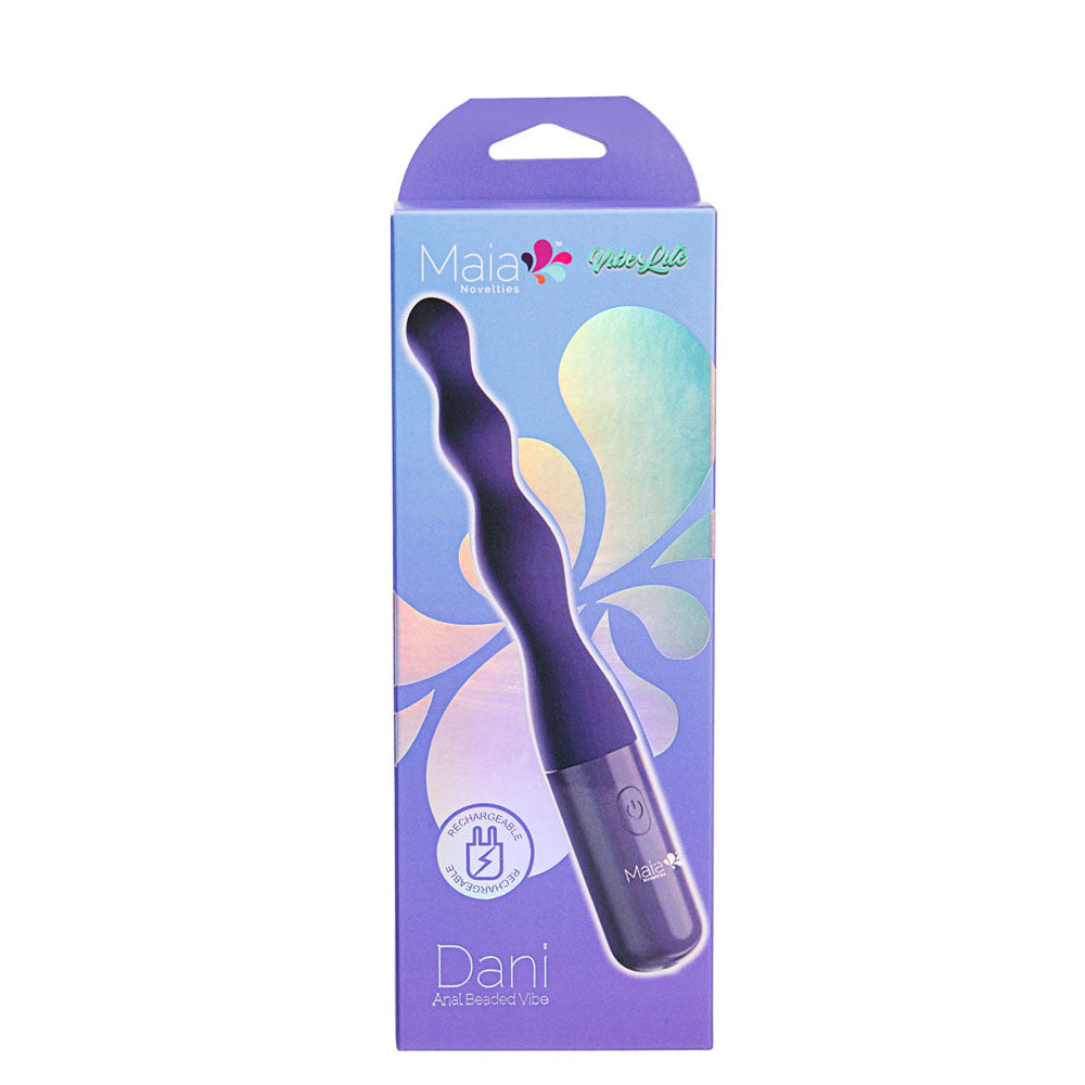 Maia Dani 17.8 Centimeter Beaded Vibrator