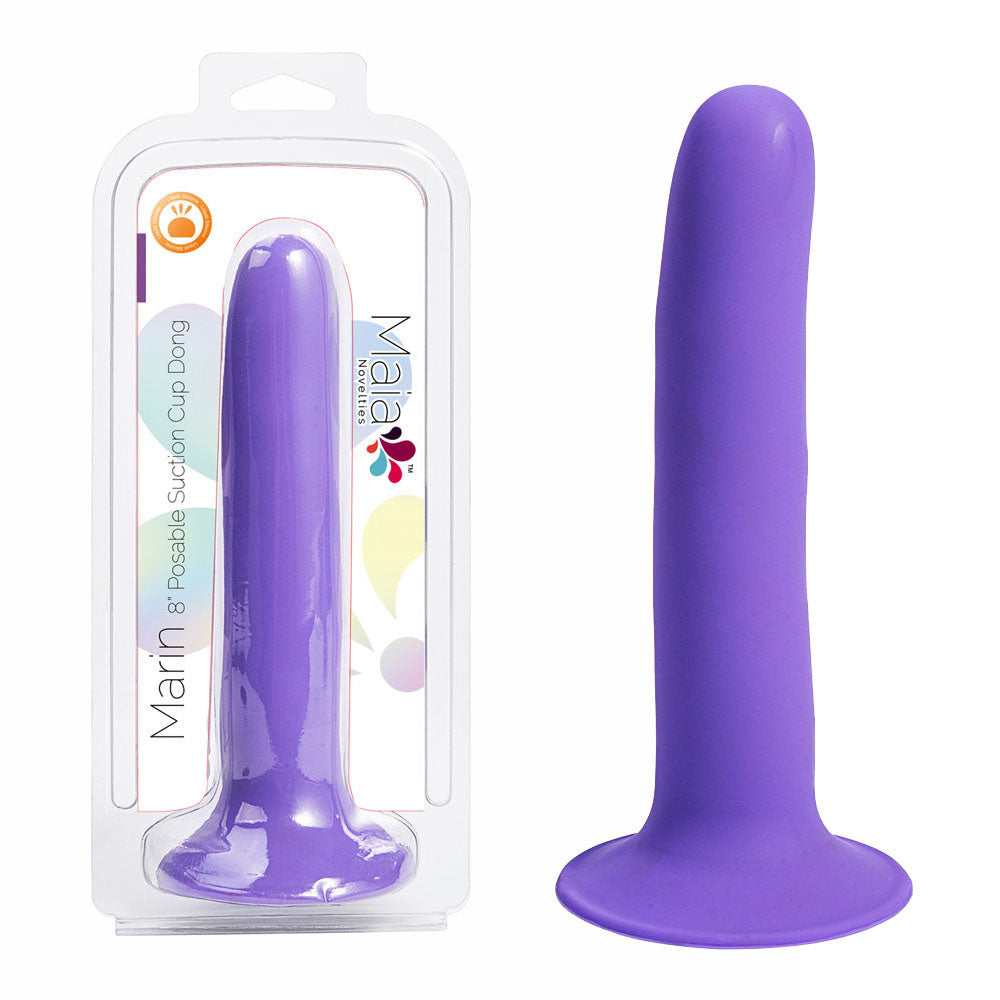 Maia Marin 7.5 Inch Flexible Dong Purple