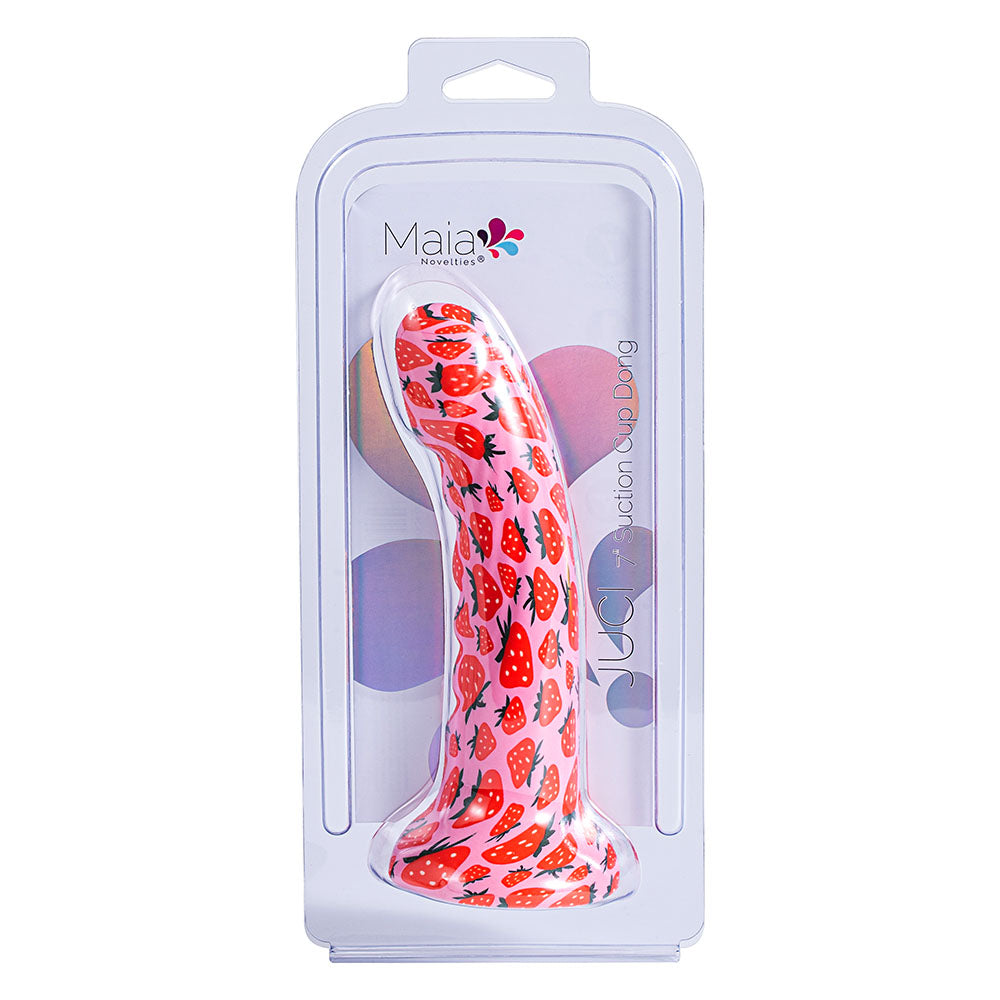 Maia JUCI 17.8 cm Dong - Silicone Suction Cup Pleasure