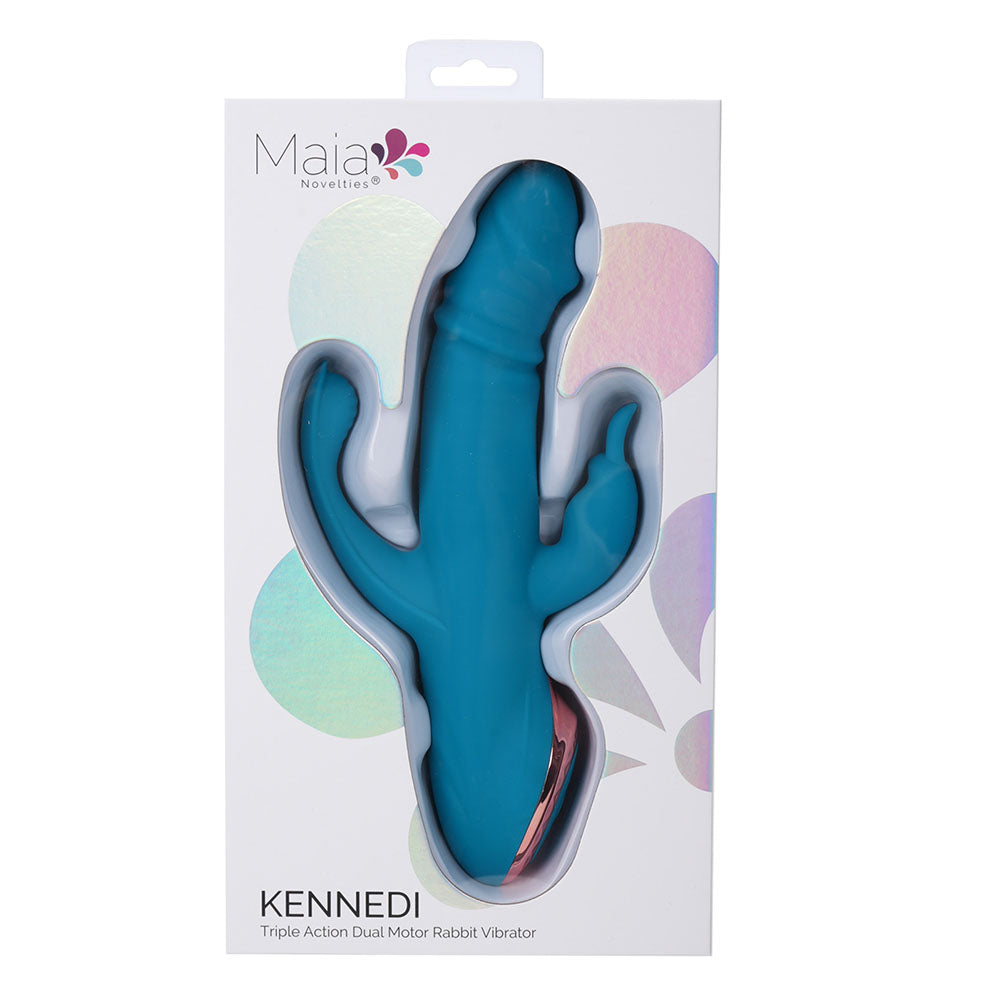 Maia Kennedi 23.5 Centimeter Triple Stimulating Vibrator