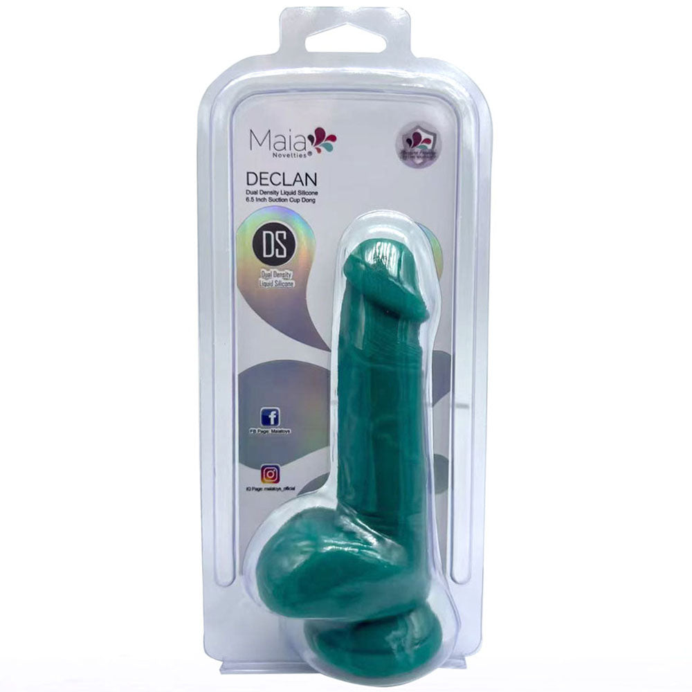 Maia Declan Dual Density (16.5 cm) – Suction Cup Dong