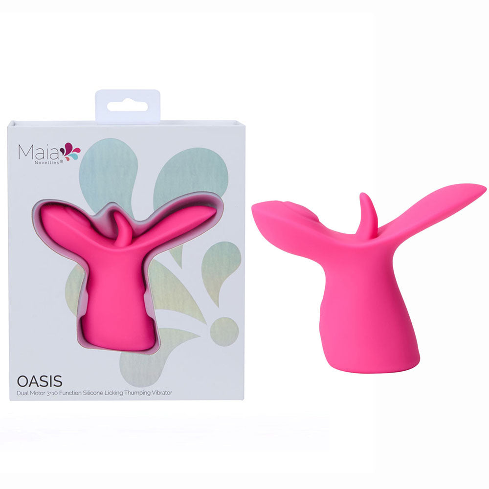 Maia Oasis – Dual Motor Licking Vibrator