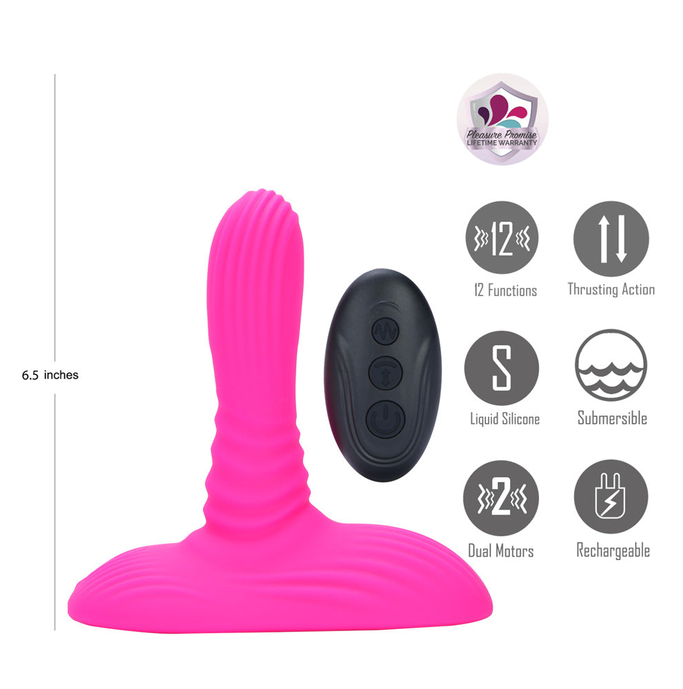 Maia Adira – USB Rechargeable Wireless Remote Thrusting Vibrator