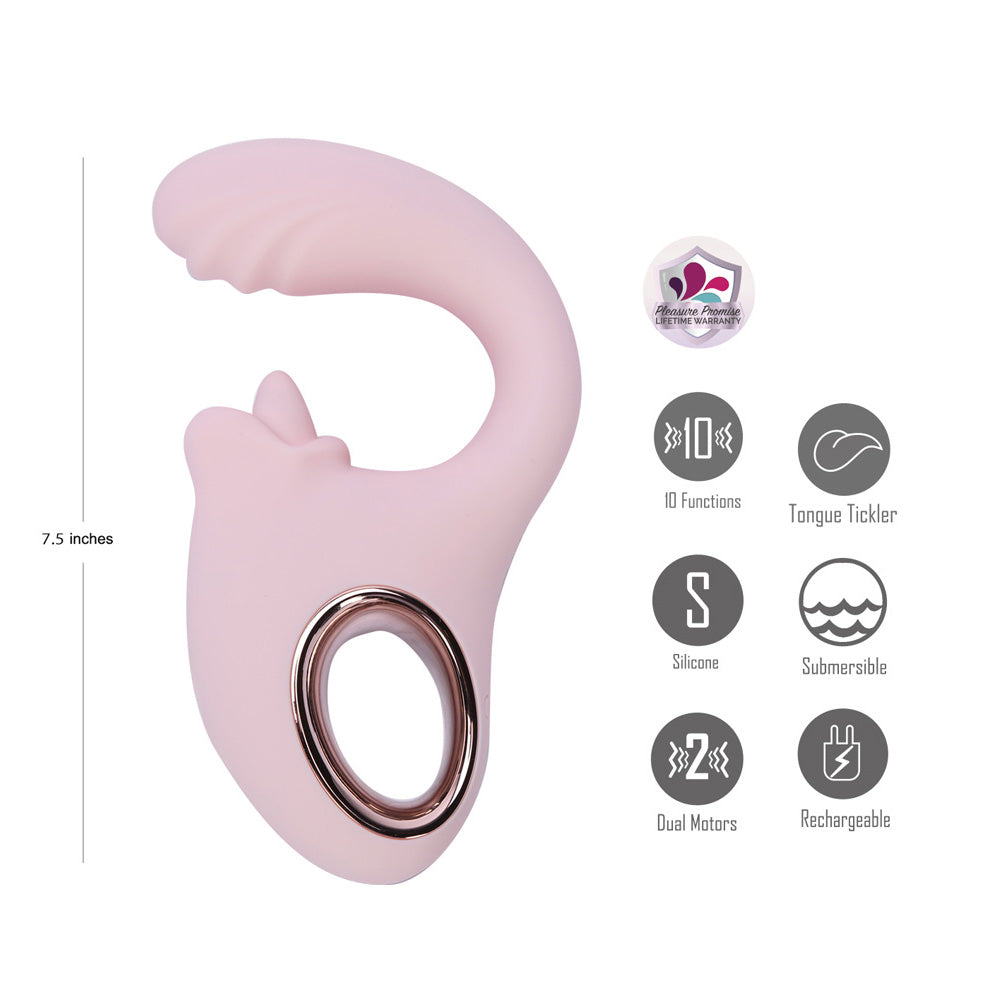 Maia Jaylee – USB Rechargeable Dual Motor Vibrator