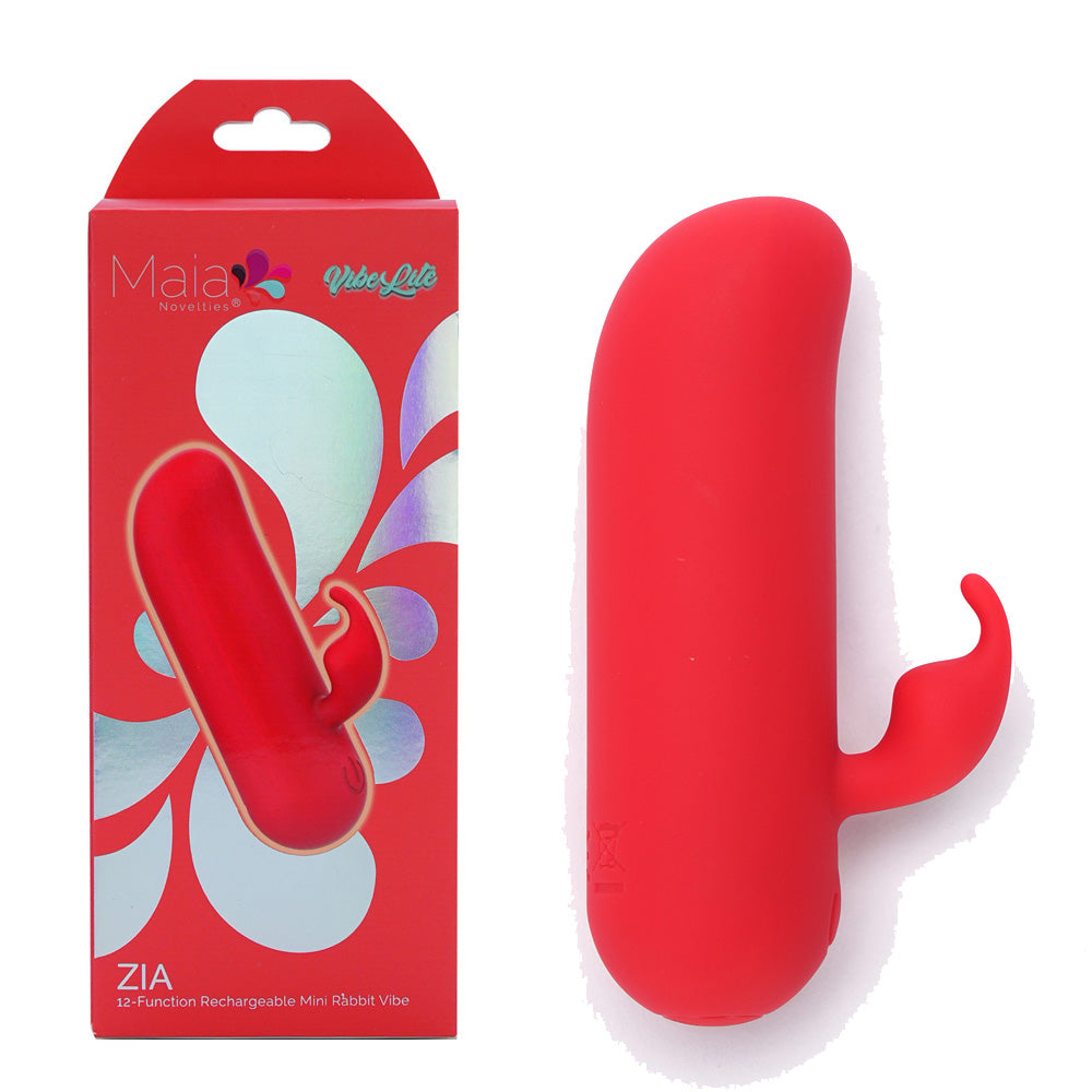 Maia ZIA – Waterproof USB Rechargeable Mini Bullet Rabbit Vibrator