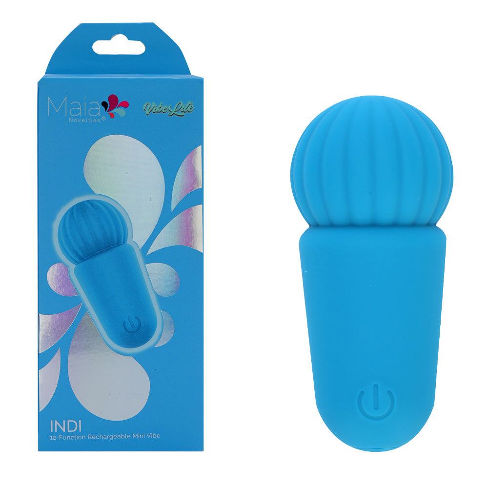 Maia Indi – USB Rechargeable Waterproof 7.6 cm Mini Vibrator