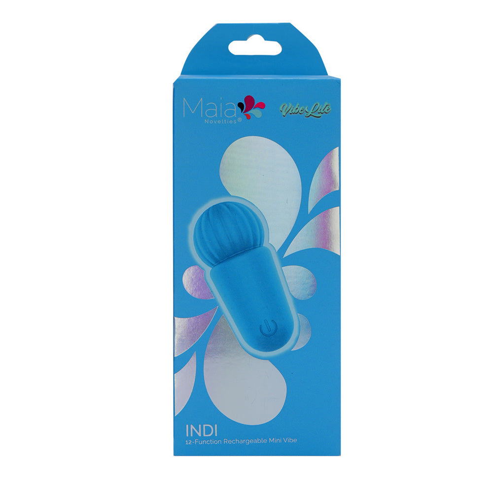 Maia Indi – USB Rechargeable Waterproof 7.6 cm Mini Vibrator