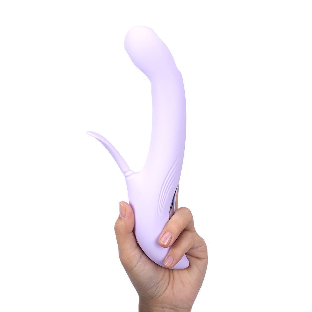 Maia Charli – USB Rechargeable 22.9cm Flapping and Tapping Rabbit Vibrator