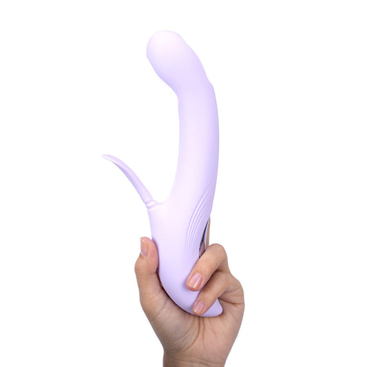 Maia Charli – USB Rechargeable 22.9cm Flapping and Tapping Rabbit Vibrator