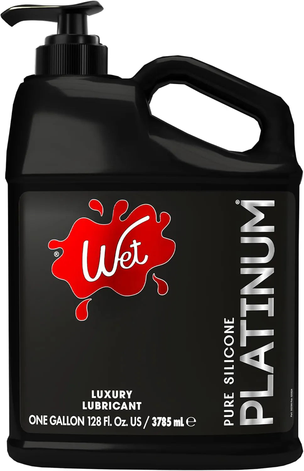 Wet Platinum Luxury Silicone Lubricant – Premium Long-Lasting Formula 128oz