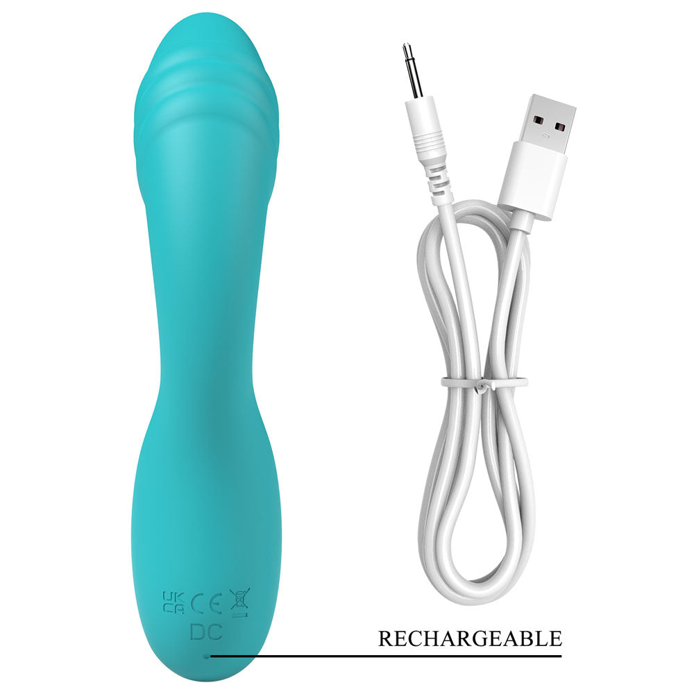 Party Up Dalida Teal 16.2 cm Rabbit Vibrator