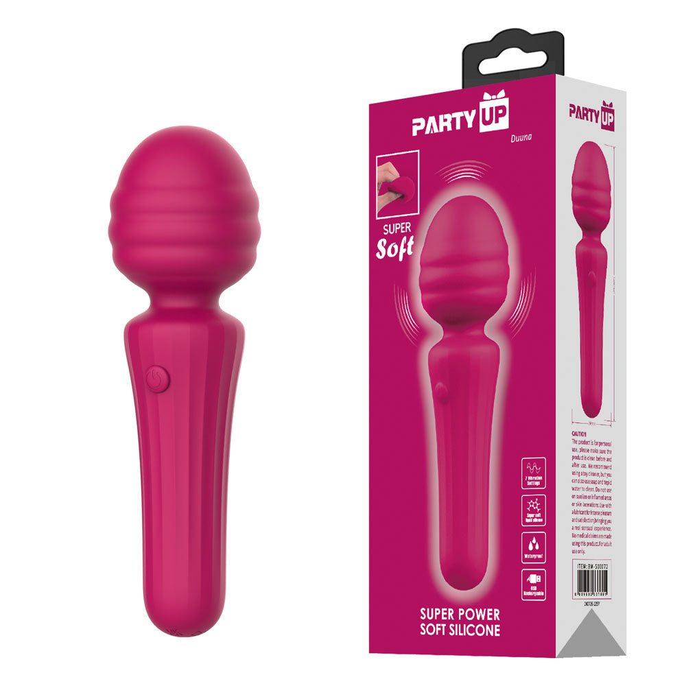 Party Up Duuna – USB Rechargeable 16.9 cm Massage Wand