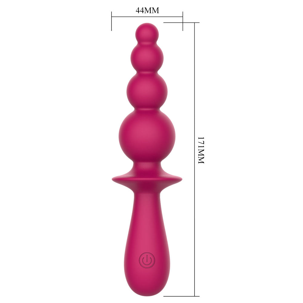 Party Up Evajane 17.1 Centimeter Beaded Vibrator