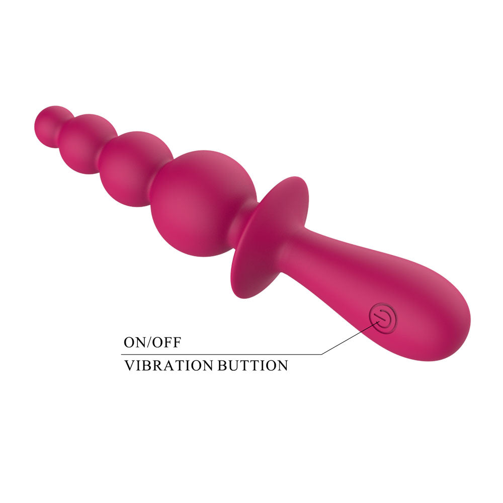 Party Up Evajane 17.1 Centimeter Beaded Vibrator