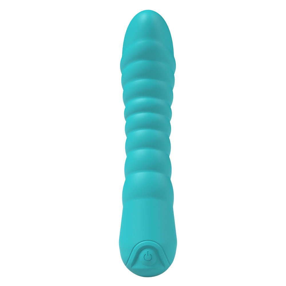 Party Up Jaylei (Teal) – USB Rechargeable 14.6 cm Vibrator