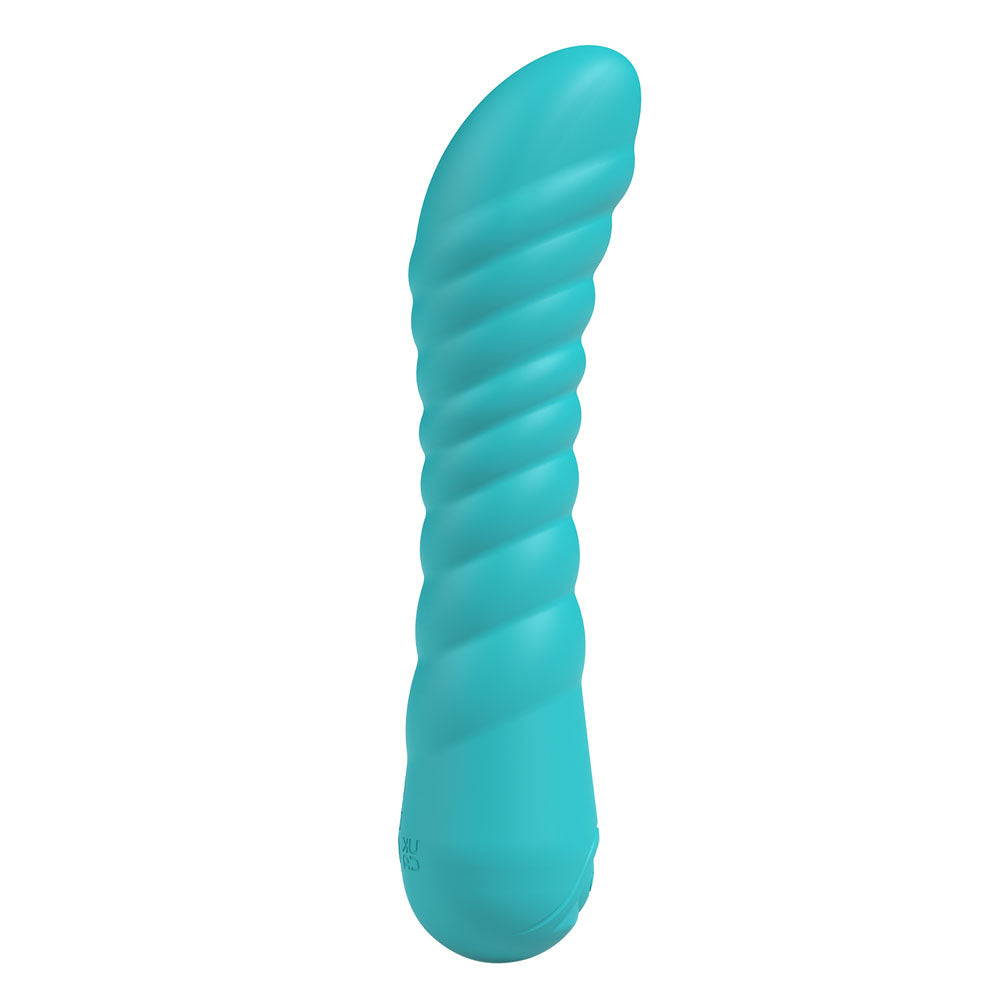 Party Up Jaylei (Teal) – USB Rechargeable 14.6 cm Vibrator