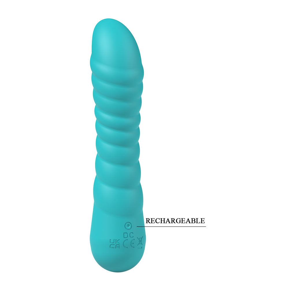 Party Up Jaylei (Teal) – USB Rechargeable 14.6 cm Vibrator