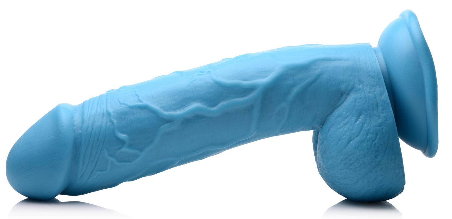 Pop Pecker 8.25 Inch Realistic Dildo With Suction Base Light