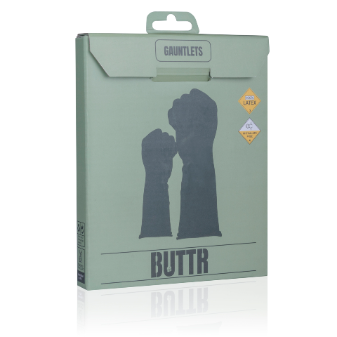 BUTTR Gauntlets – Stretchy Latex Fisting Gloves