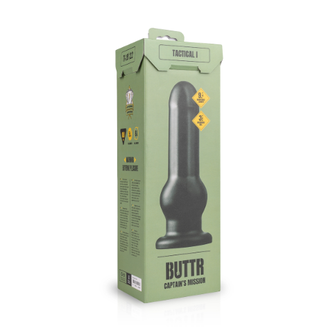 Buttr Tactical I 12" Dildo with Strong Suction Cup for Experienced Users