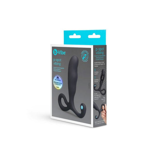 b-Vibe P-Spot Vibing – Versatile Prostate Massager with 3 Vibration Speeds and 7 Patterns > Anal Range > Prostate Plugs