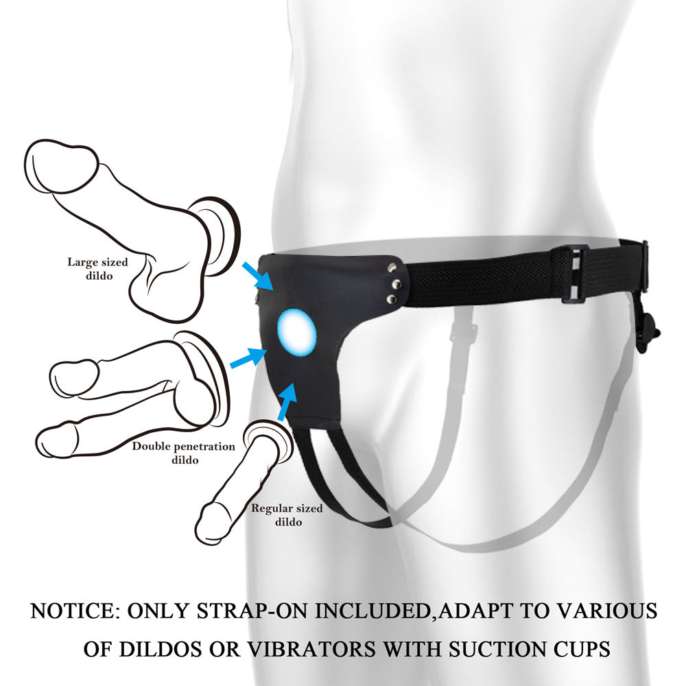 Party Up Nick Strap-On Harness – Adjustable Strap-On Harness