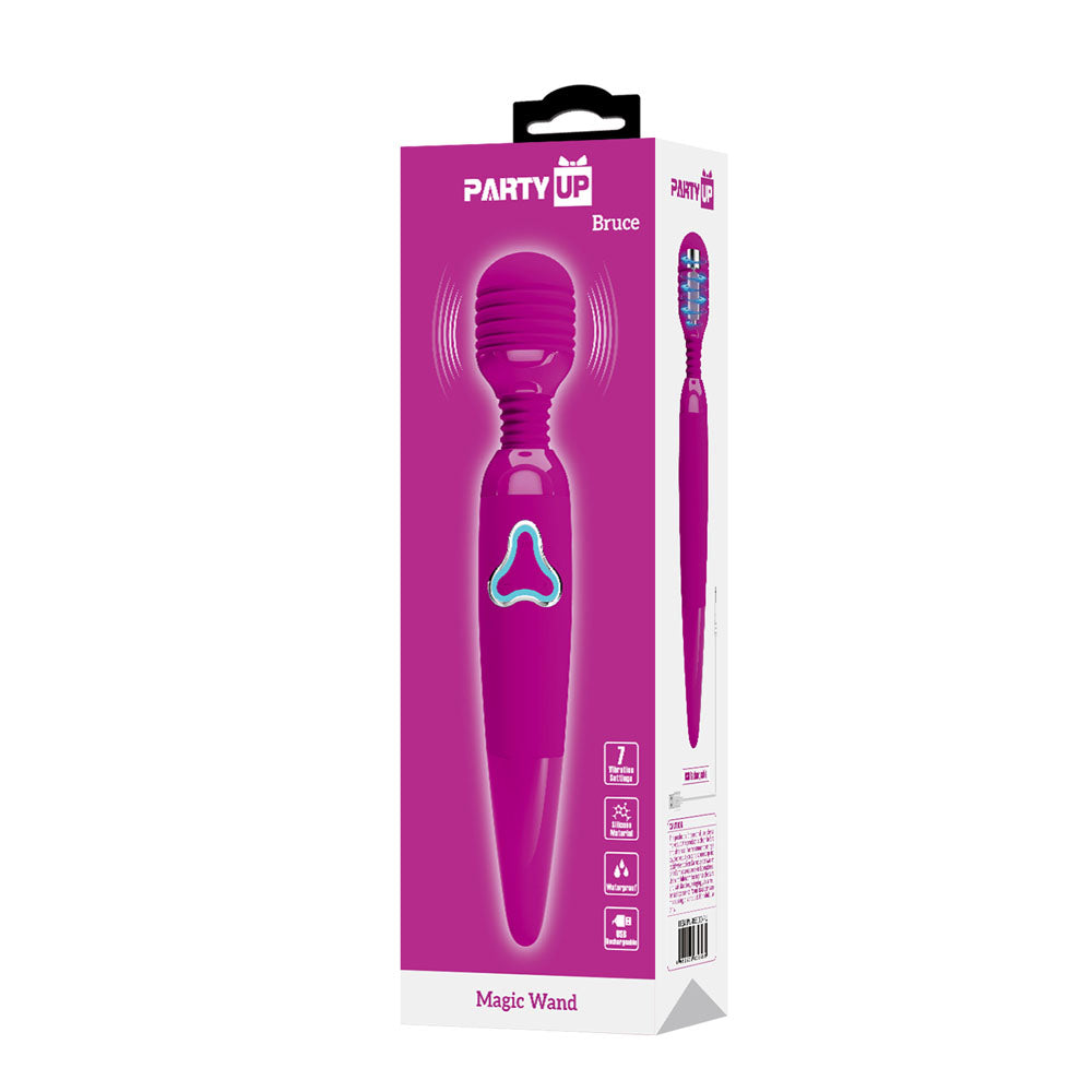 Party Up Bruce Wand 25 Centimeter Massage Wand for Ultimate Relaxation
