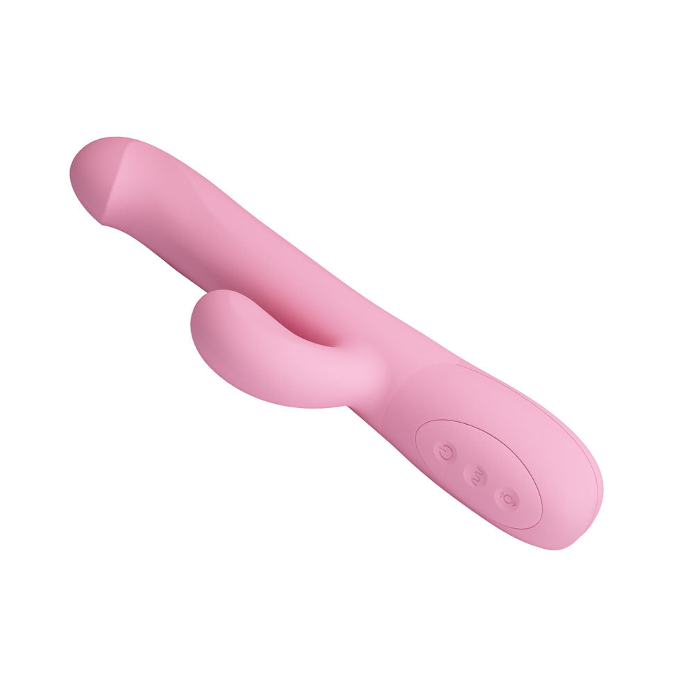 Party Up Dean Wavy Rotation Vibe 23.8 cm Rotating Rabbit Vibrator