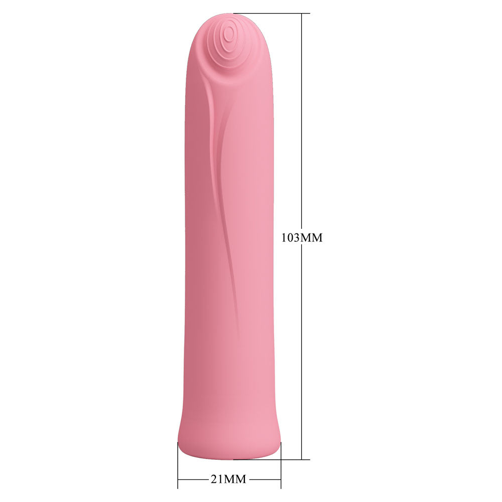 Party Up Edison (Black) – USB Rechargeable 10.3 cm Bullet Vibrator