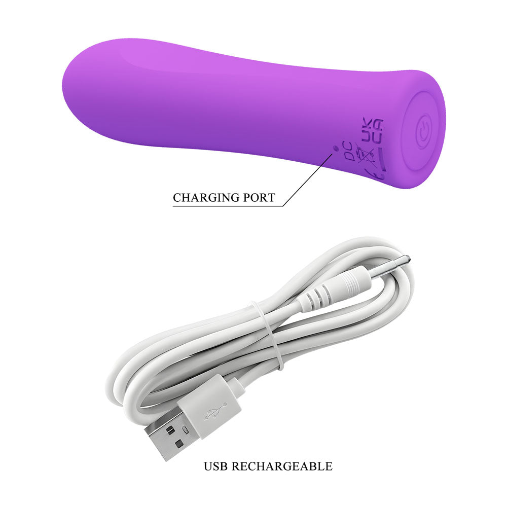 Party Up Gary – USB Rechargeable 10.2 cm Bullet Vibrator