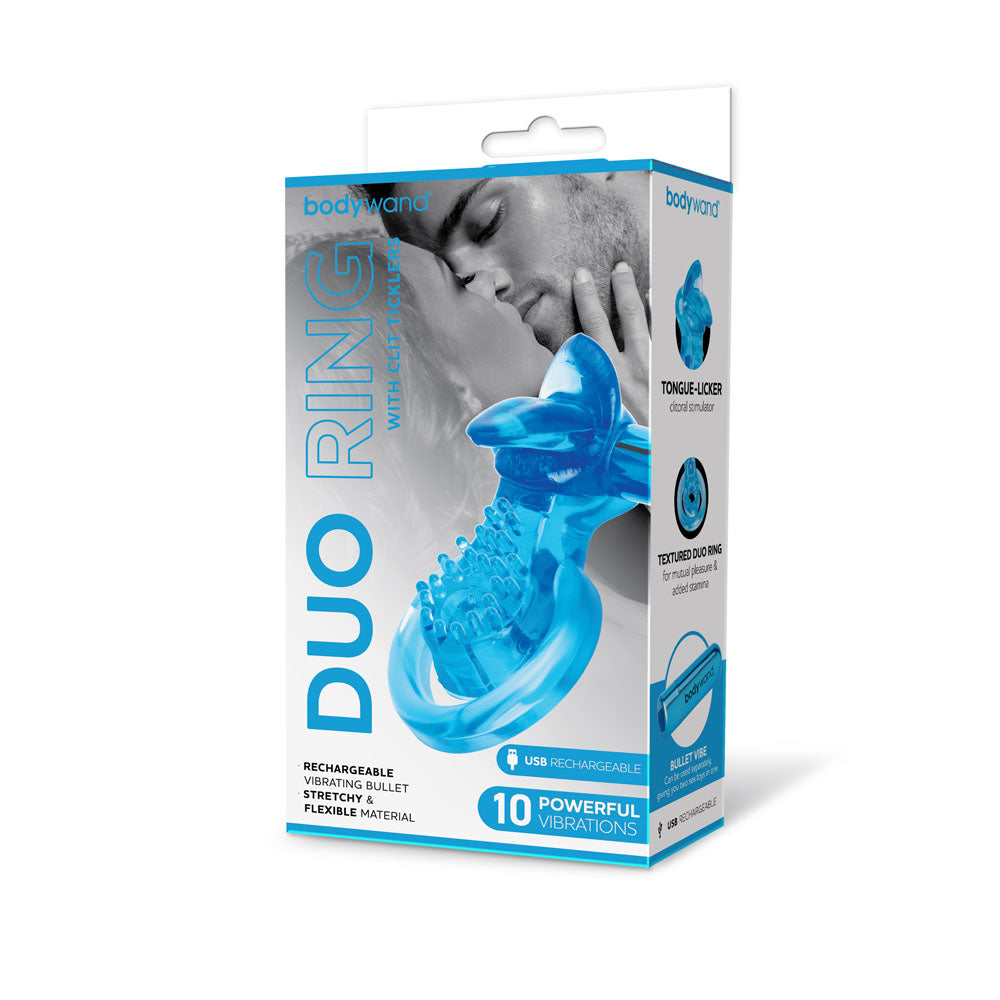 Bodywand Duo Ring with Clit Tickler