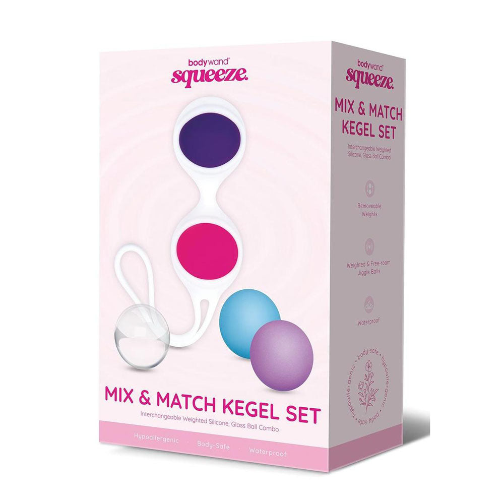 Bodywand Squeeze Mix and Match Kegel Set Weighted Kegel Balls Set