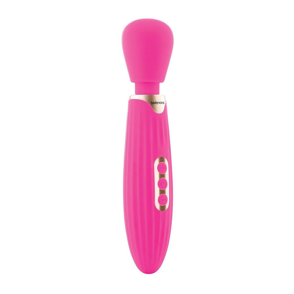 Bodywand Rumble Wand (Black) – USB Rechargeable 8 Inch Powerful Massage Wand