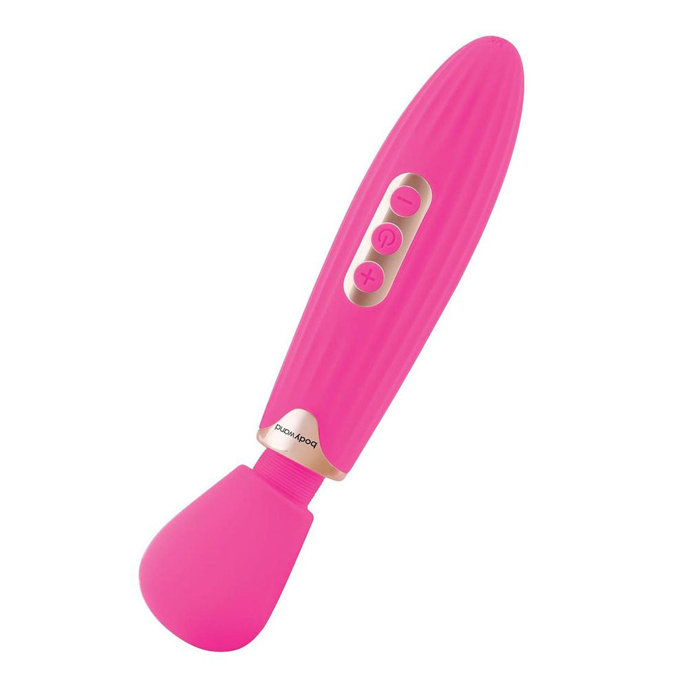 Bodywand Rumble Wand (Black) – USB Rechargeable 8 Inch Powerful Massage Wand