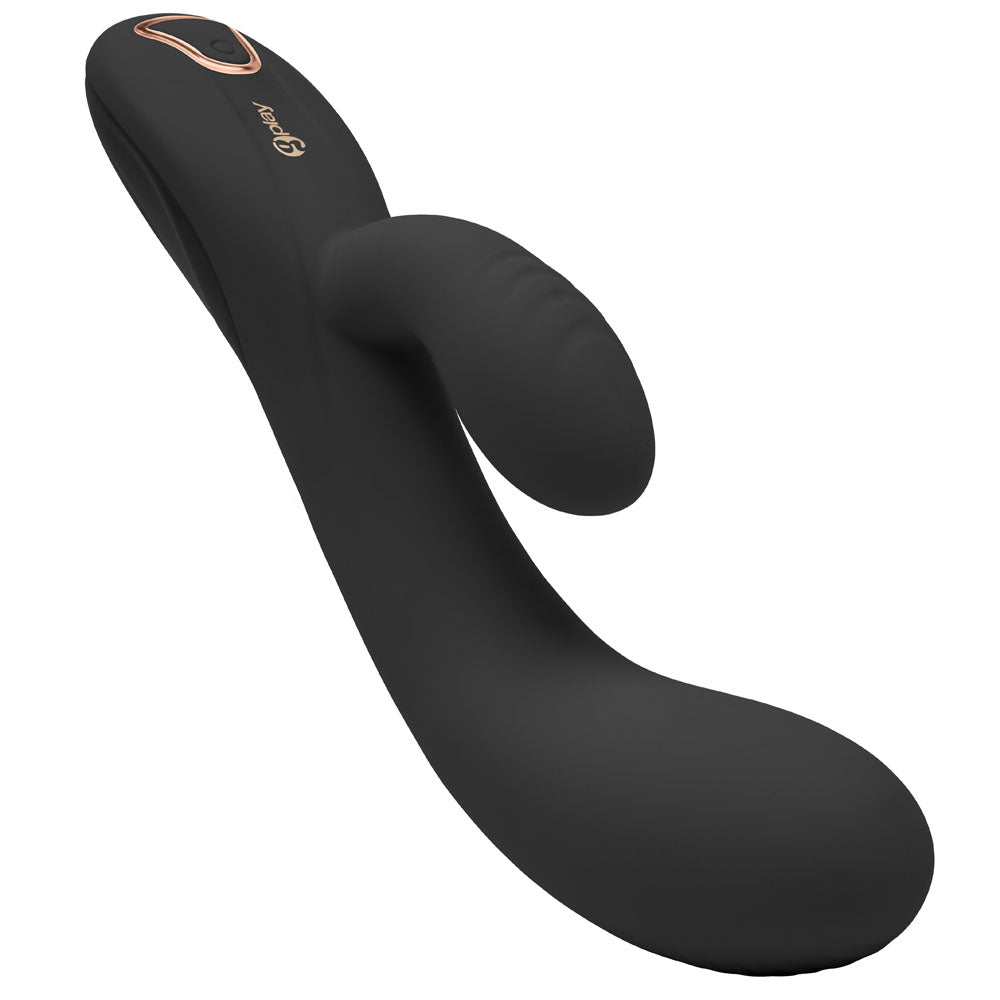 Bodywand G-Play G-Spot Squirt Trainer (Black) – USB Rechargeable Vibrator 19 cm