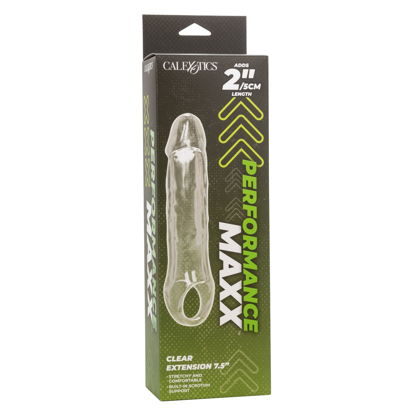 CalExotics Performance Maxx Clear Extension 7.5 Inches – Clear Penis Extension