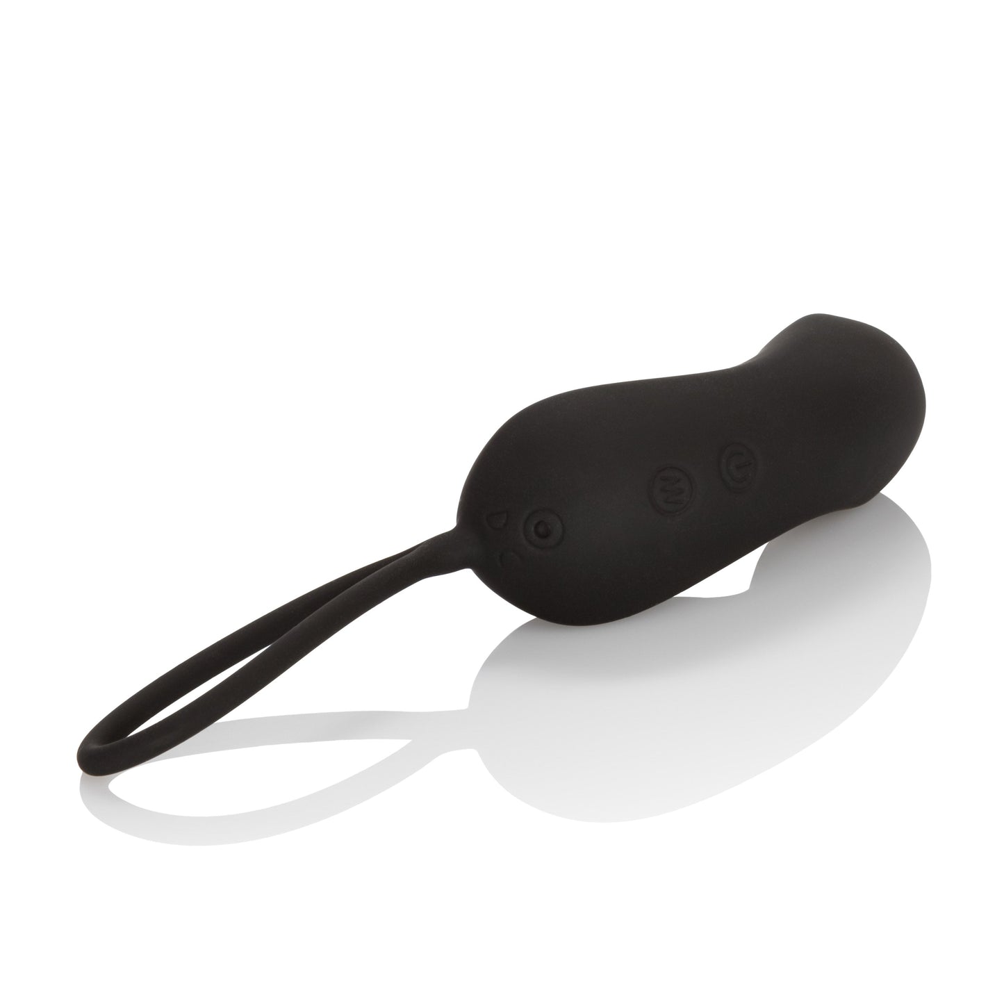 Silicone Remote Curve Mini Massager Black with 12 Vibration Modes and Waterproof Design